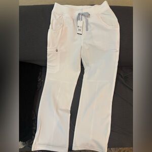 Womens FIGS KADE CARGO SCRUB PANTS MEDIUM!